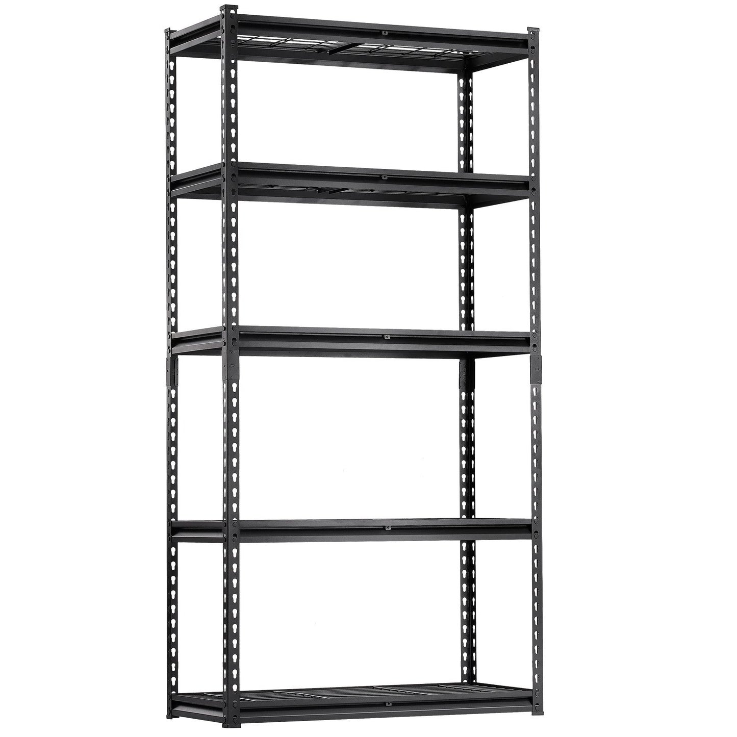 5-Tier Heavy-Duty Garage Storage Shelf – Adjustable Metal Shelving