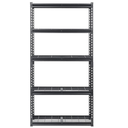 5-Tier Heavy-Duty Garage Storage Shelf – Adjustable Metal Shelving